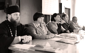 Областной семинар в Спирове. 2011 г. В президиуме. 