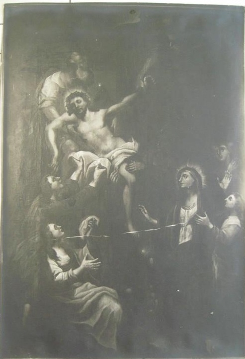Снятие со креста. Публикуется впервые. Картина из Николо-Теребенского монастыря