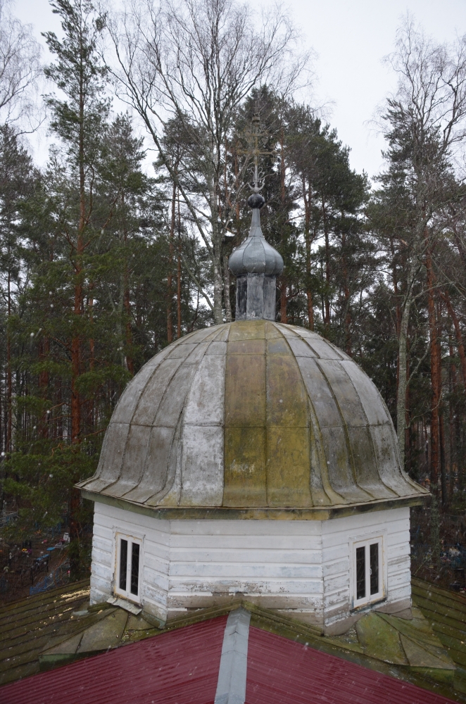 Купол храма в с. Загородье