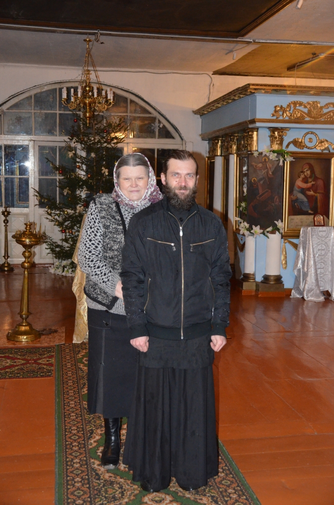 Священник Андрей Тярин и матушка Елена