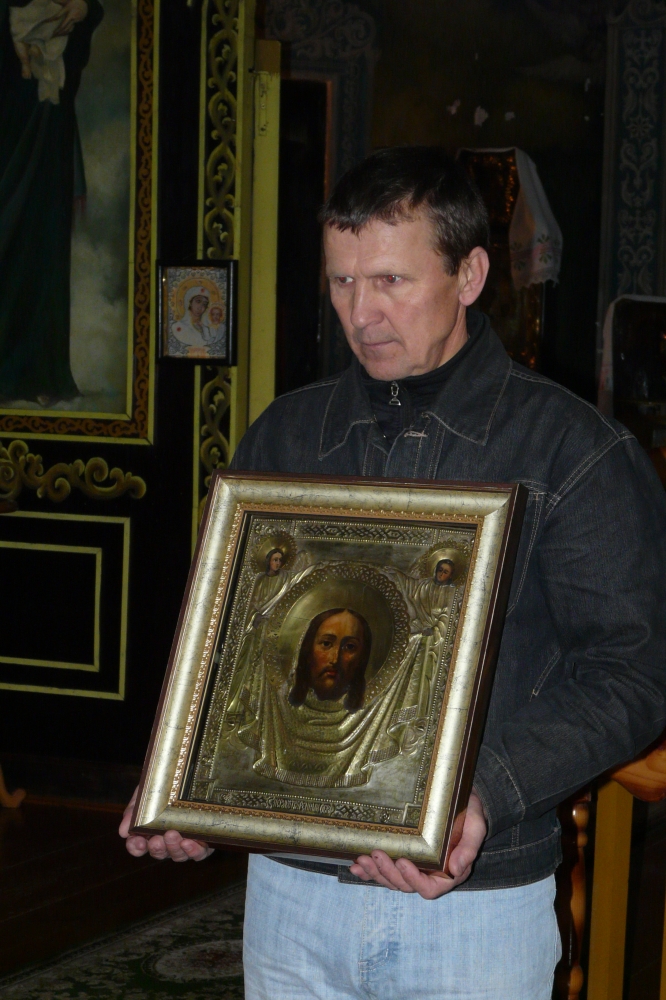 С. Матвеево, 10 августа 2012 г. Молебен в храме