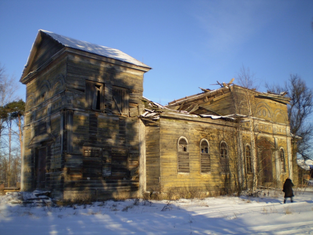 Церковь Рождества Христова в Селище-Хвошня. Фото 2009 г.